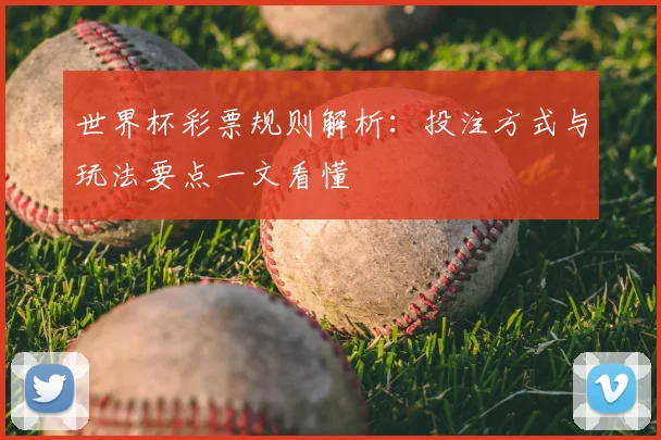 世界杯彩票规则解析：投注方式与玩法要点一文看懂